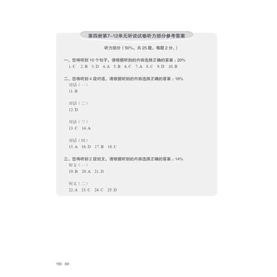 Sample pages of New Contemporary Chinese: Teacher's Book 4 (ISBN:9787513822503)
