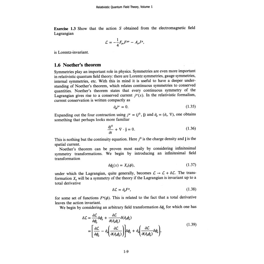Sample pages of Relativistic Quantum Field Theory: Volume 1, Canonical Formalism (ISBN:9787576706574)