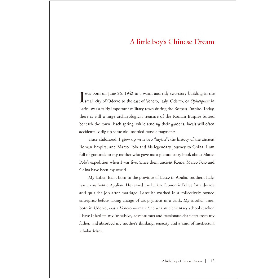 Sample pages of Marco Polo of the New Era: China in the Eyes of an Italian Journalist (ISBN:9787508547756)