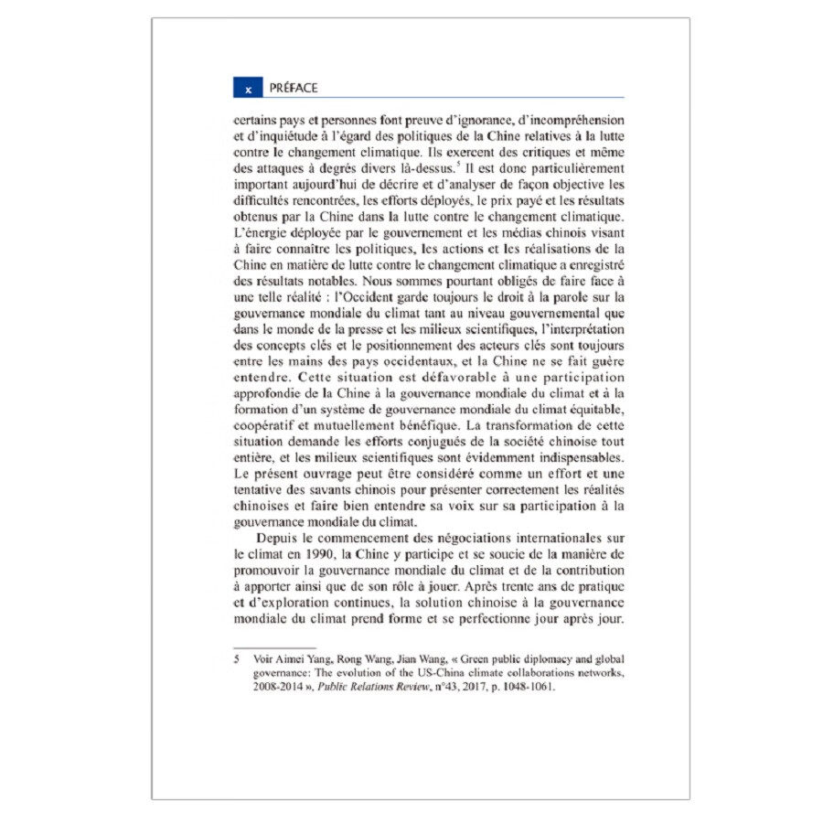 Sample pages of Collection La Chine Et La Gouvernance Mondiale: La Chine et la gouvernance mondiale du climat (ISBN:9787508545370)