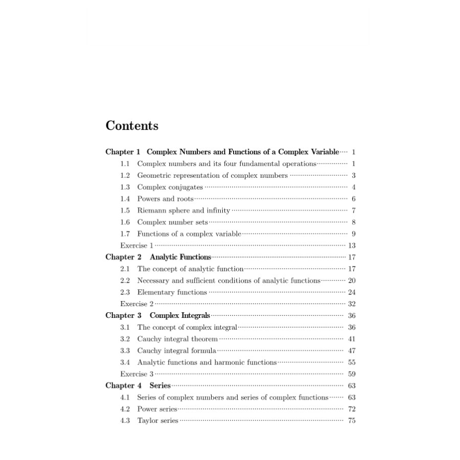 Sample pages of Functions of a Complex Variable and Integral Transforms (ISBN:9787030193513)