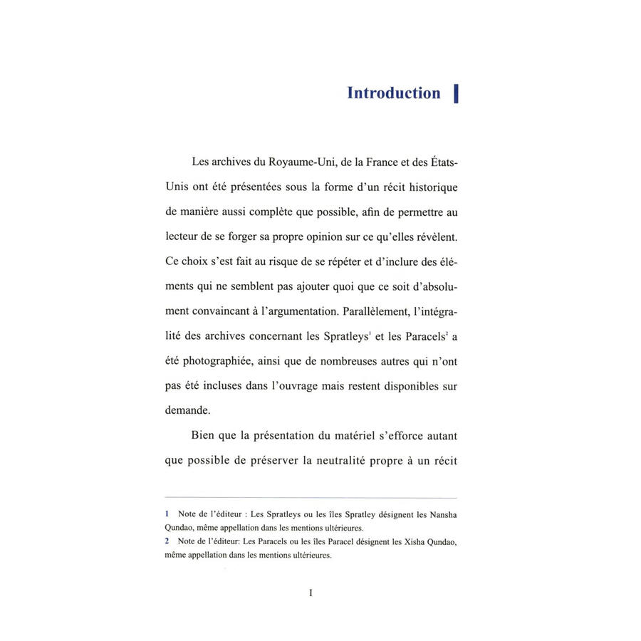 Sample pages of Histoire et Souveraineté en Mer de Chine Méridionale (ISBN:9787513359375)