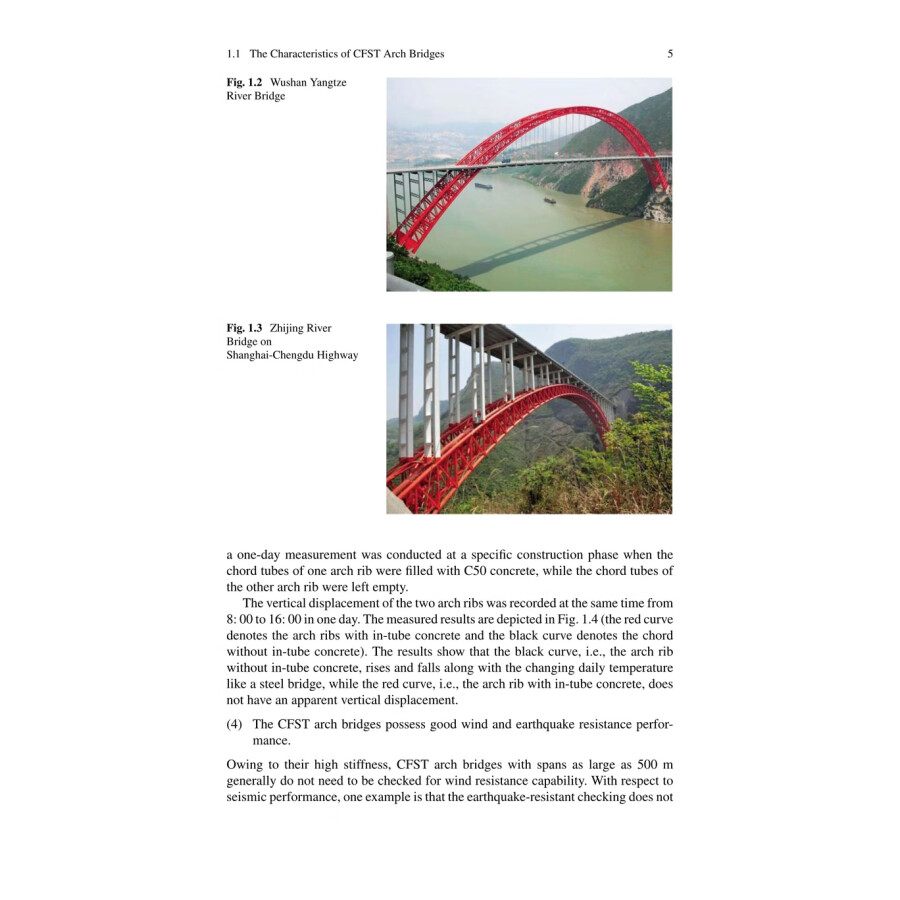 Sample pages of Innovative Technology for 500-meter Scale Concrete-Filled Steel Tubular Arch Bridge Construction (ISBN:9787547868645)