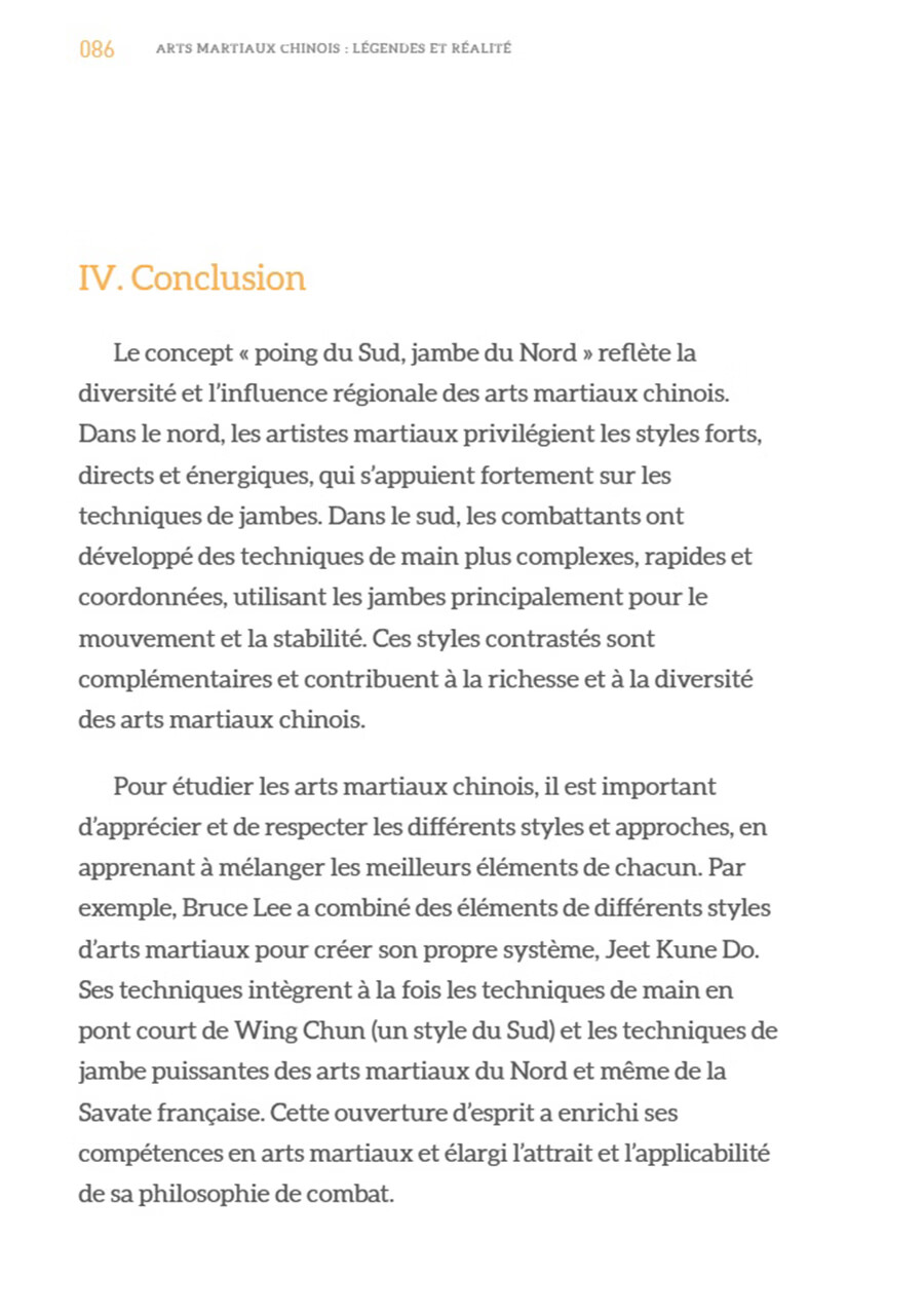 Sample pages of Arts Martiaux Chinois - légende et réalité (ISBN:9787513828512)