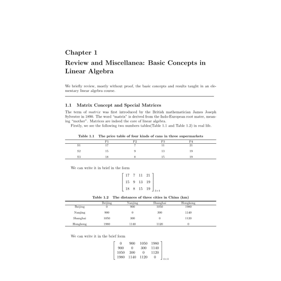 Sample pages of Introduction to Matrix Theory (ISBN:9787030453945)