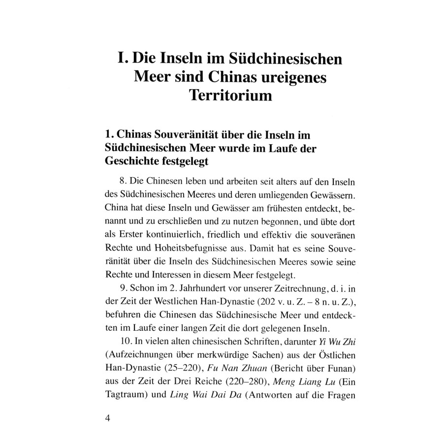 Sample pages of China besteht auf einer verhandlungsbasierten Losung der Streitigkeiten mit den Philippinen im Sudchinesischen Meer (ISBN:9787119102979)