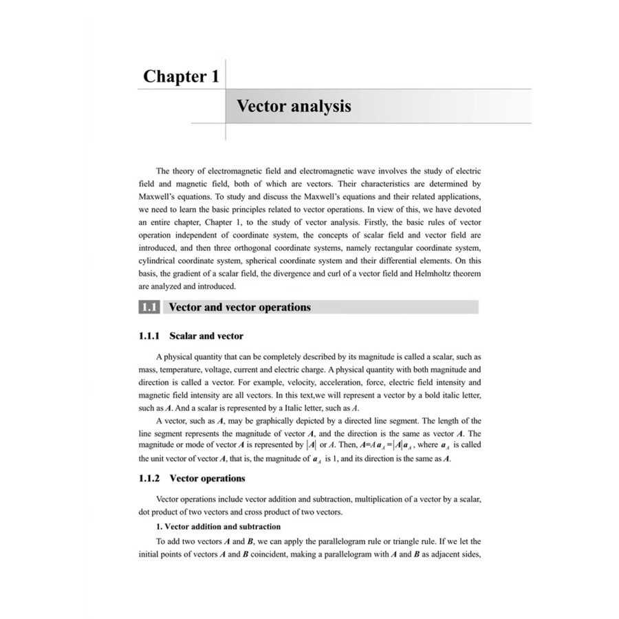 Sample pages of Fundamentals of Electromagnetic Field Theory (ISBN:9787512148895)