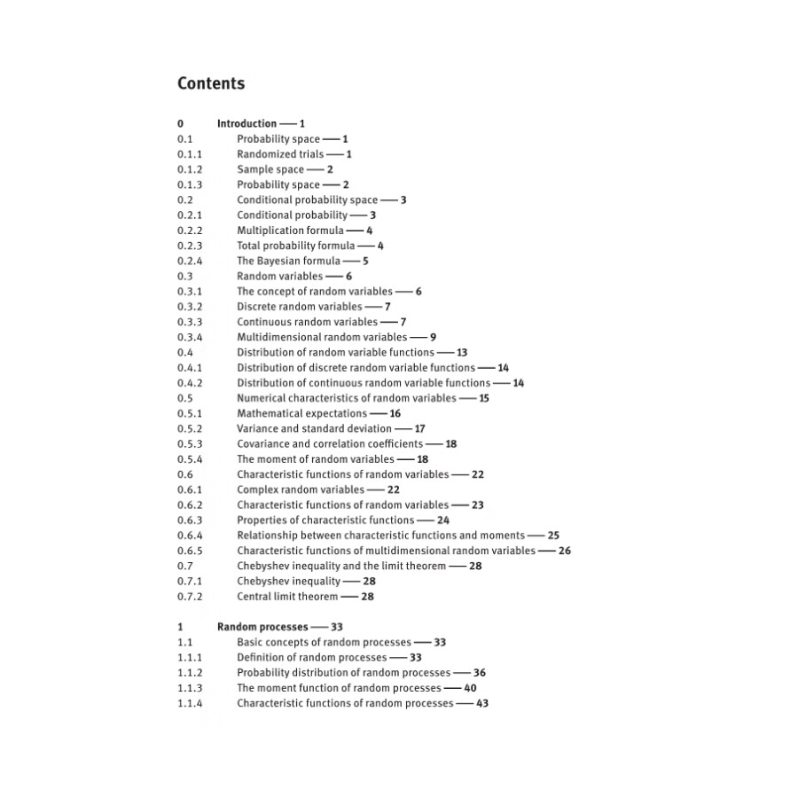 Sample pages of Random Signal Processing (ISBN:9787030551849)