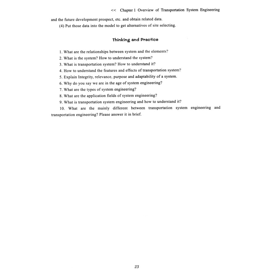 Sample pages of Transportation Systems Engineering (ISBN:9787564364847)