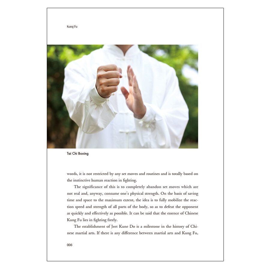 Sample pages of Cultural Symbols of China Vol 1: Kung Fu (ISBN:9787508545714)