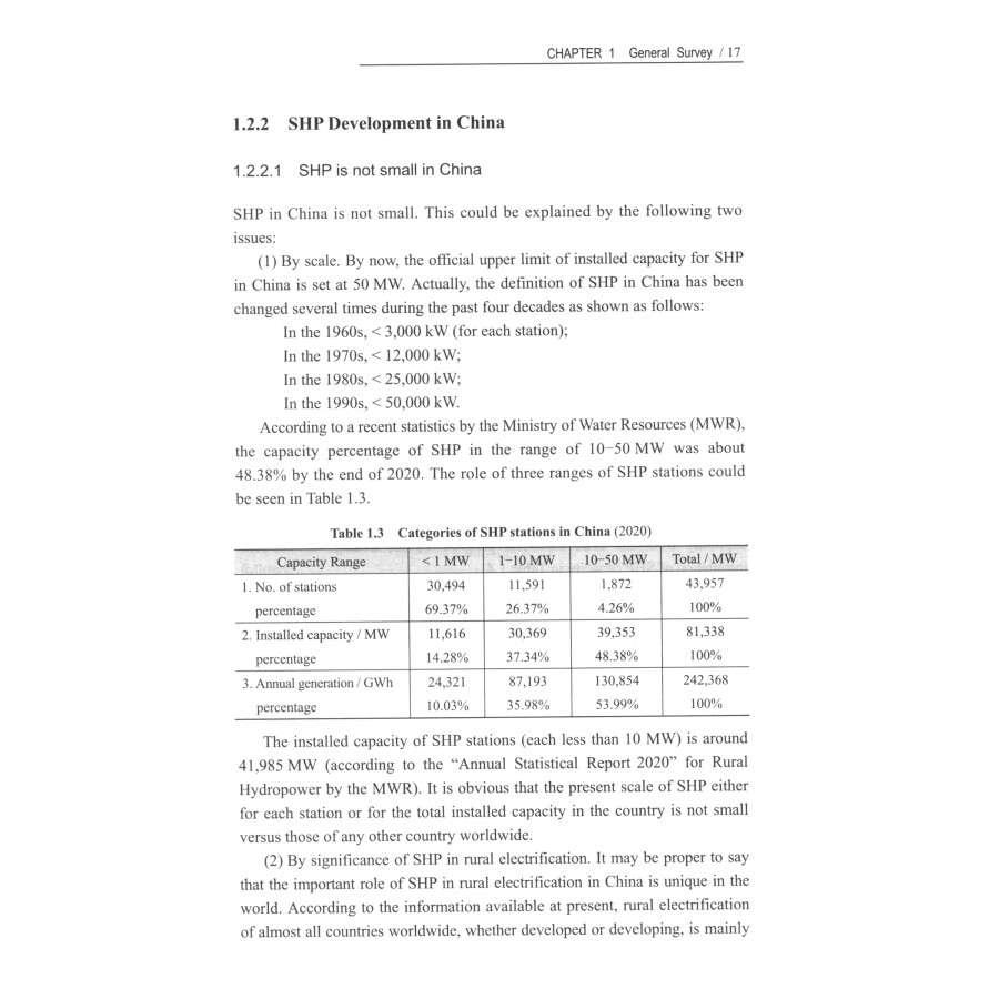Sample pages of Small Hydropower Development Technology in China (ISBN:9787308227667)