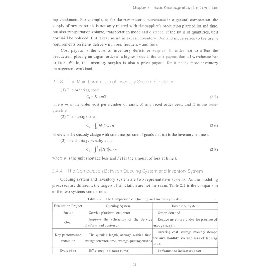 Sample pages of Simulation of Logistics System (ISBN:9787564362263)