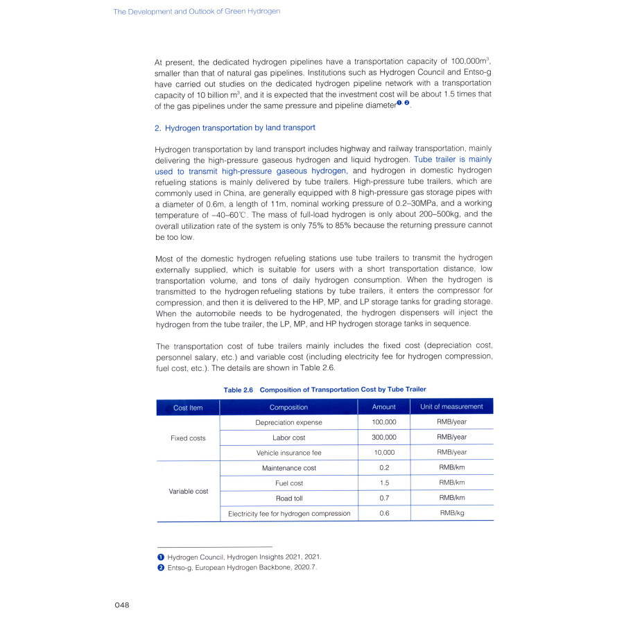 Sample pages of The Development and Outlook of Green Hydrogen (ISBN:9787519865160)