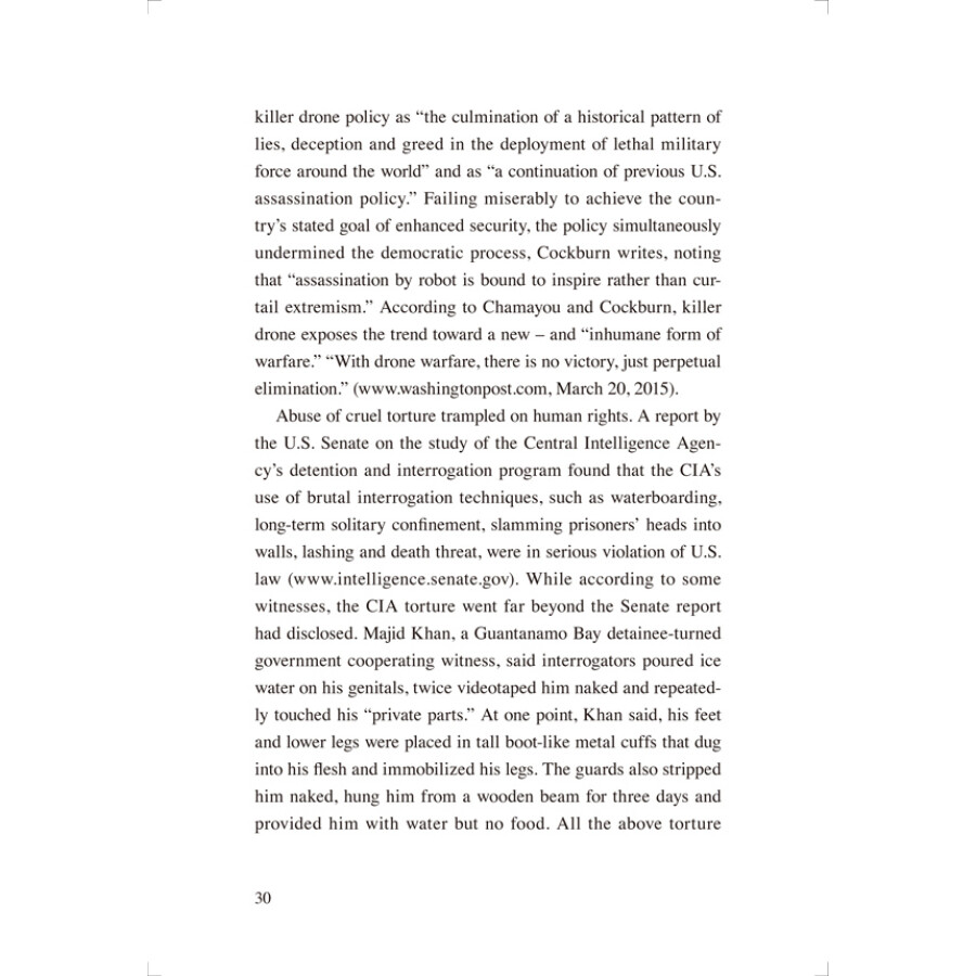 Sample pages of Human Rights Record of the United States in 2015 (ISBN:9787508533636)