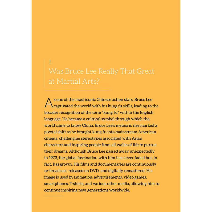 Sample pages of The Ambassador's Collection - Chinese Martial Arts: Legends and Reality (ISBN:9787513826754)