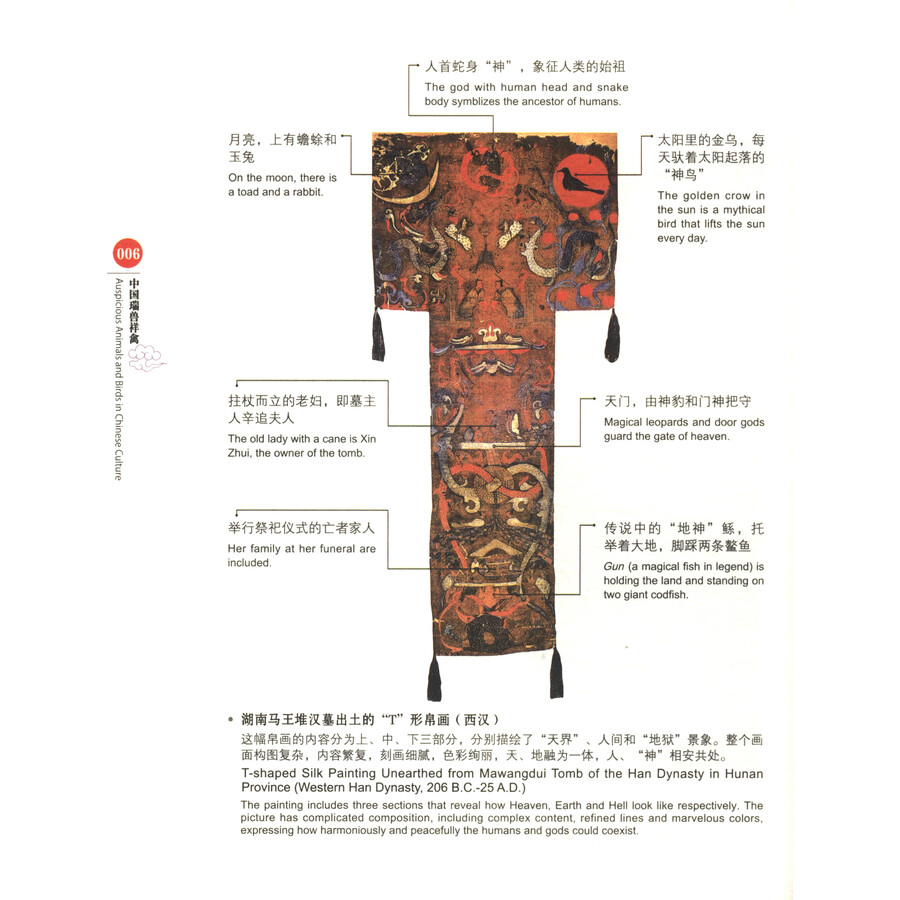 Sample pages of Symbols of China: Auspicious Animals and Birds in Chinese Culture (ISBN:9787566023247)