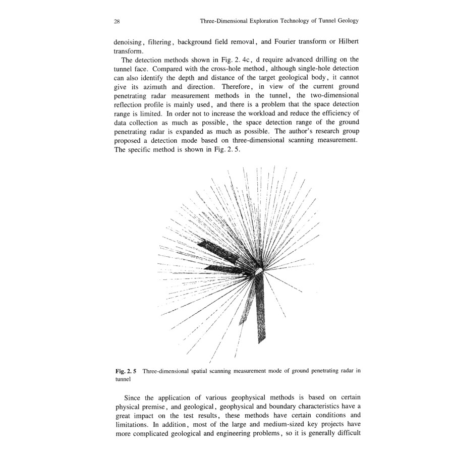 Sample pages of Key Technologies for Tunnel Construction Under Complex Geological and Environmental Conditions: Three-Dimensional Exploration Technology of Tunnel Geology (ISBN:9787547839508)