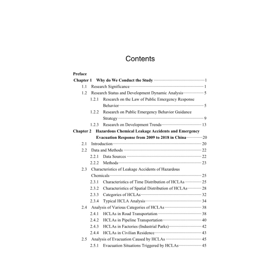 Sample pages of Emergency Guidance Methods and Strategies for Major Chemical Accidents (ISBN:9787030703750)