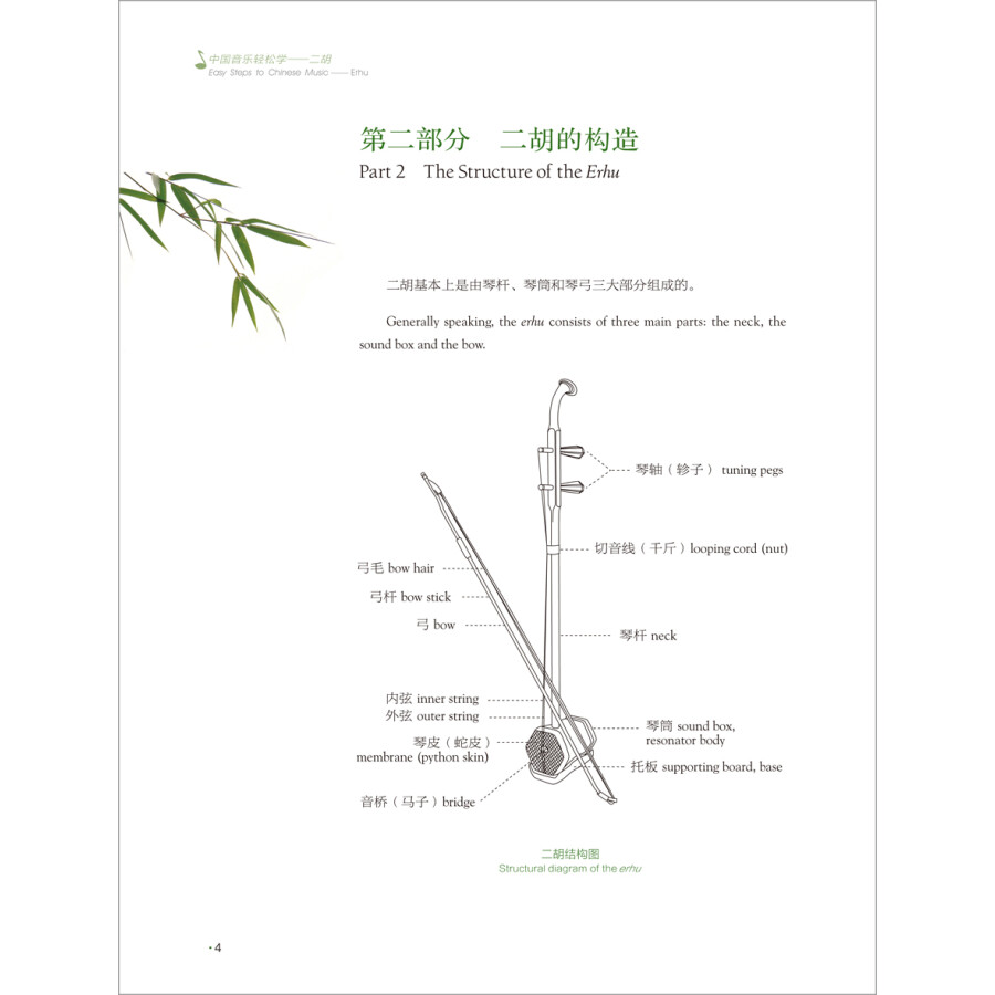 Sample pages of Easy Steps to Chinese Music: Erhu (with DVD) (ISBN:9787513593175)