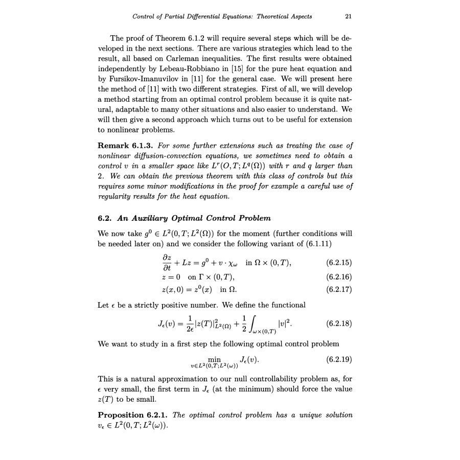 Sample pages of Series in Contemporary Applied Mathematics CAM 22：Control and Inverse Problems for Partial Differential Equations (ISBN:9787040508963)