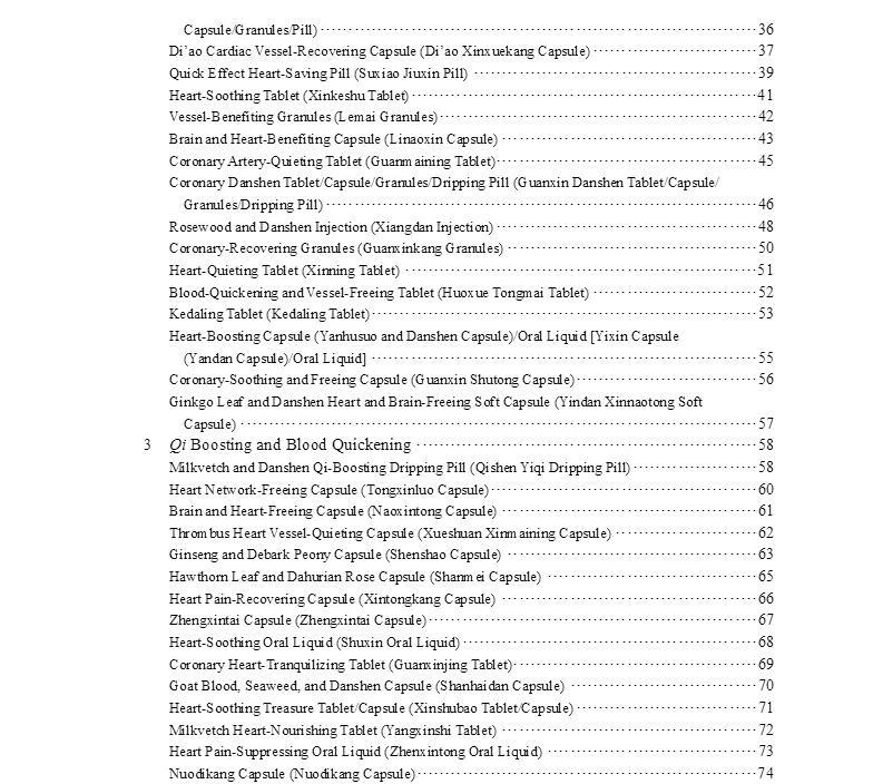 Sample pages of Classical Chinese Patent Medicines Effects and Applications (2 vols) (ISBN:9787030712943)