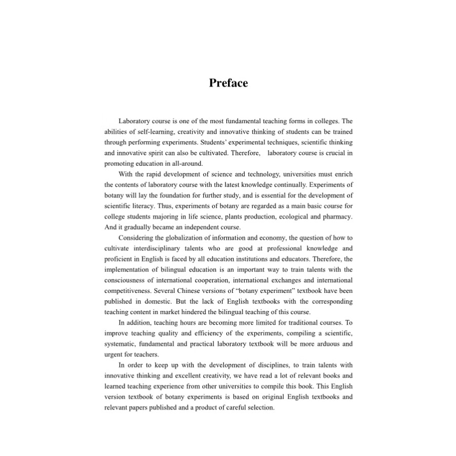 Sample pages of Botany Laboratory Manual (ISBN:9787030404572)