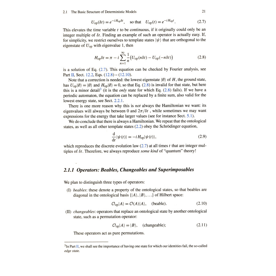 Sample pages of The Cellular Automaton Interpretation of Quantum Mechanics (ISBN:9787519296018)