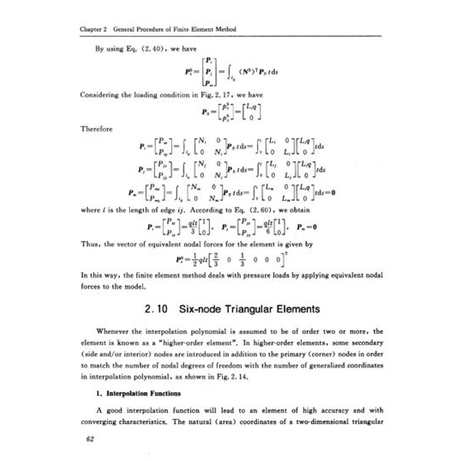 Sample pages of Finite Element Analysis in Engineering (ISBN:9787512410183)