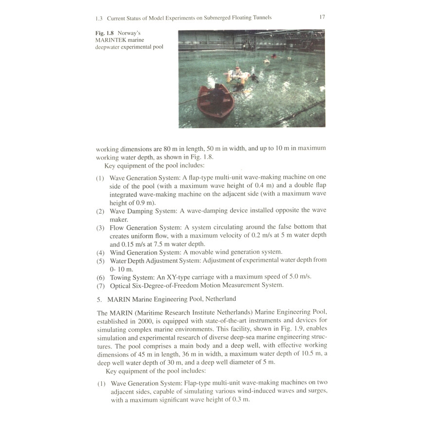 Sample pages of Submerged Floating Tunnel Model Experiment Under Wave-Current Field (ISBN:9787577403595)