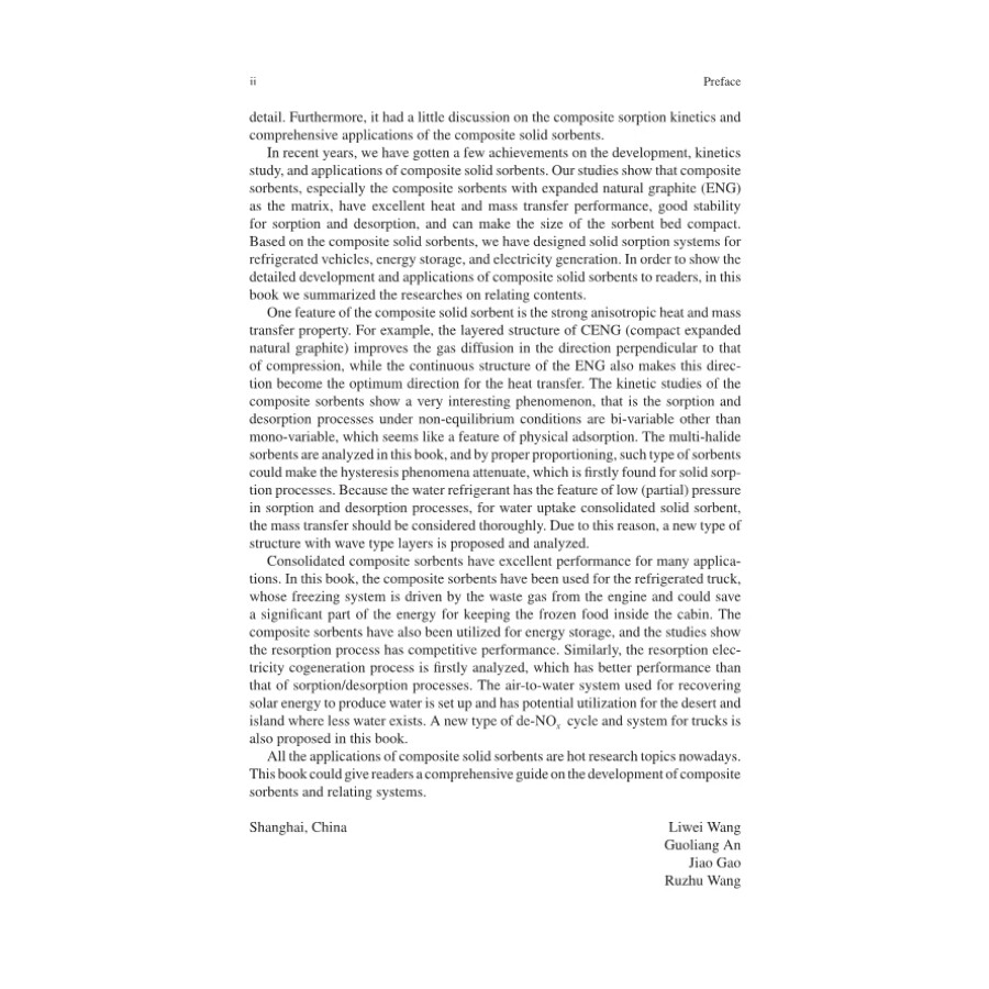 Sample pages of Property and Energy Conversion Technology of Solid Composite Sorbents (ISBN:9787030685810)