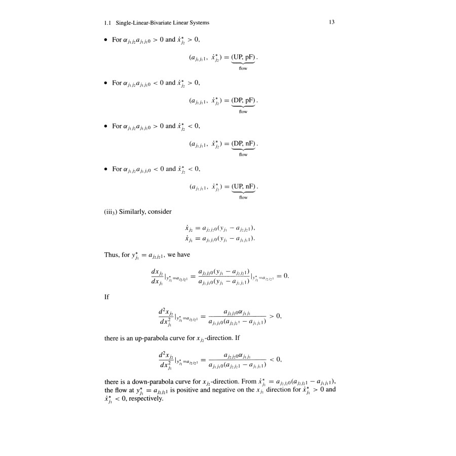 Sample pages of Two-Dimensional Quadratic Nonlinear Systems Bivariate Vector Fields (ISBN:9787040602111)