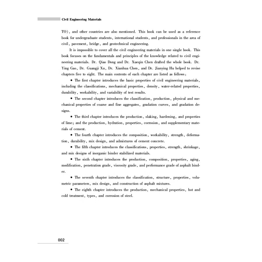 Sample pages of Civil Engineering Materials (ISBN:9787576602265)