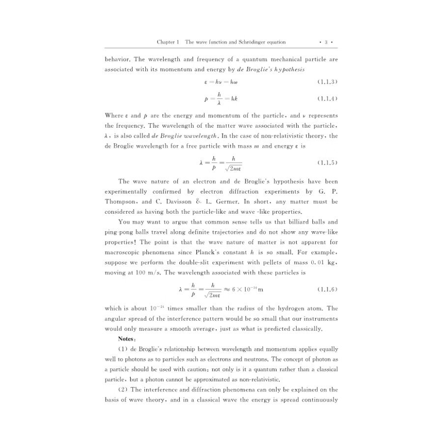 Sample pages of Quantum Mechanics (ISBN:9787030419040)