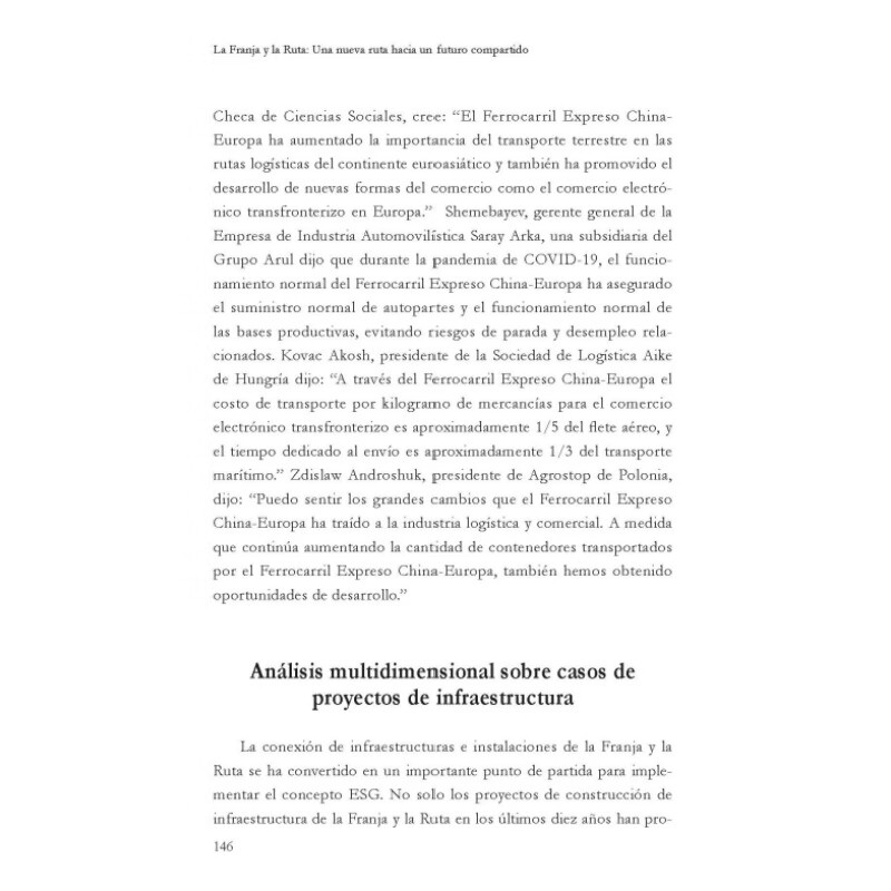 Sample pages of La Franja Y La Ruta: Una nueva ruta hacia un futuro compartido (ISBN:9787119136509)