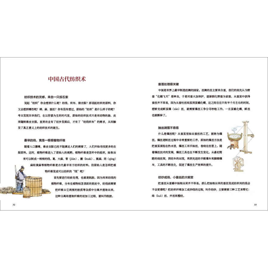 Sample pages of Illustrated History of Chinese Science & Technology: The Story of Textile (ISBN:9787508550510)