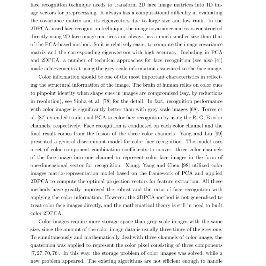 Sample pages of Series in Information and Computational Science 86： The Eigenvalue Problem of Quaternion Matrix： Structure-Preserving Algorithms and Applications (ISBN:9787030638878)