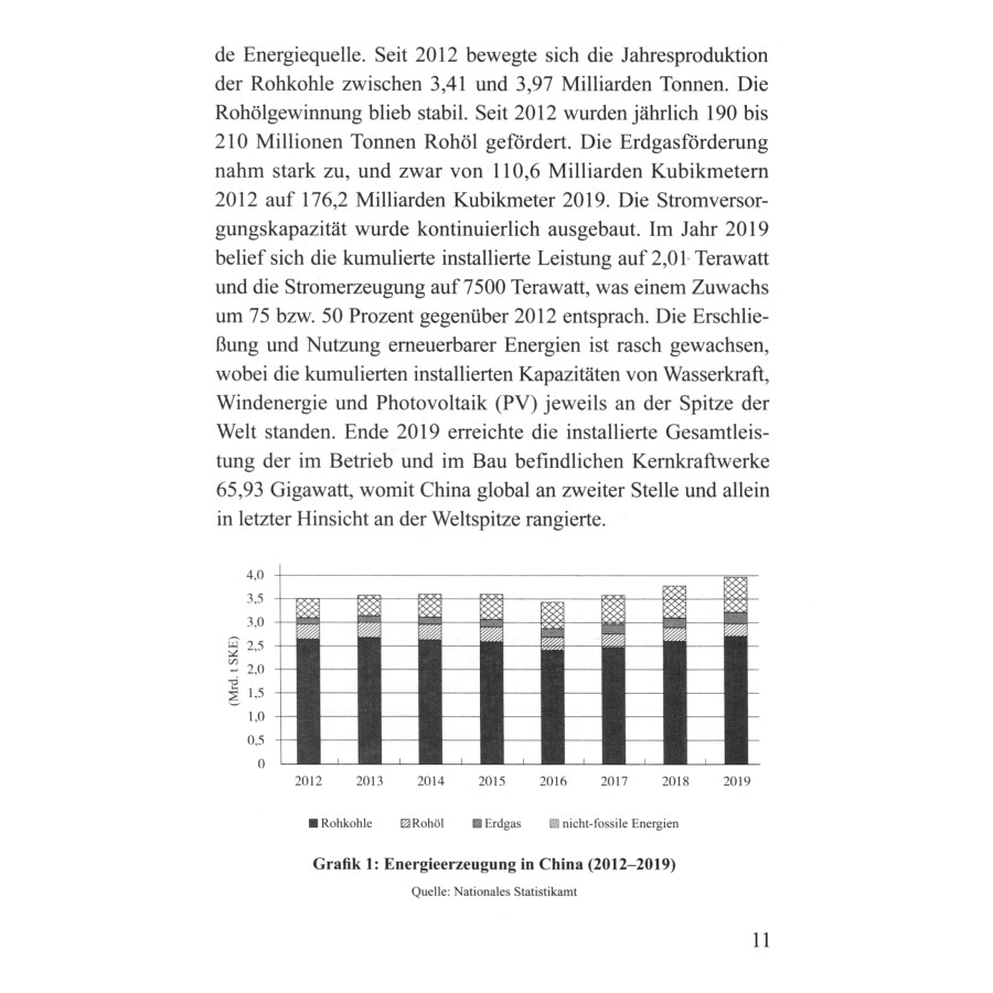Sample pages of Chinas Energieentwicklung im neuen Zeitalter (ISBN:9787119126005)