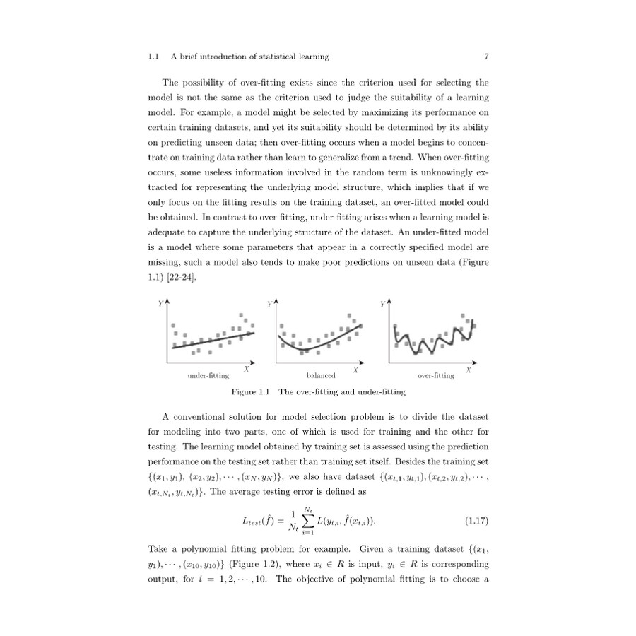 Sample pages of Modeling of Spatiotemporal Dynamical Systems Using Statistical Learning Approach (ISBN:9787030634658)