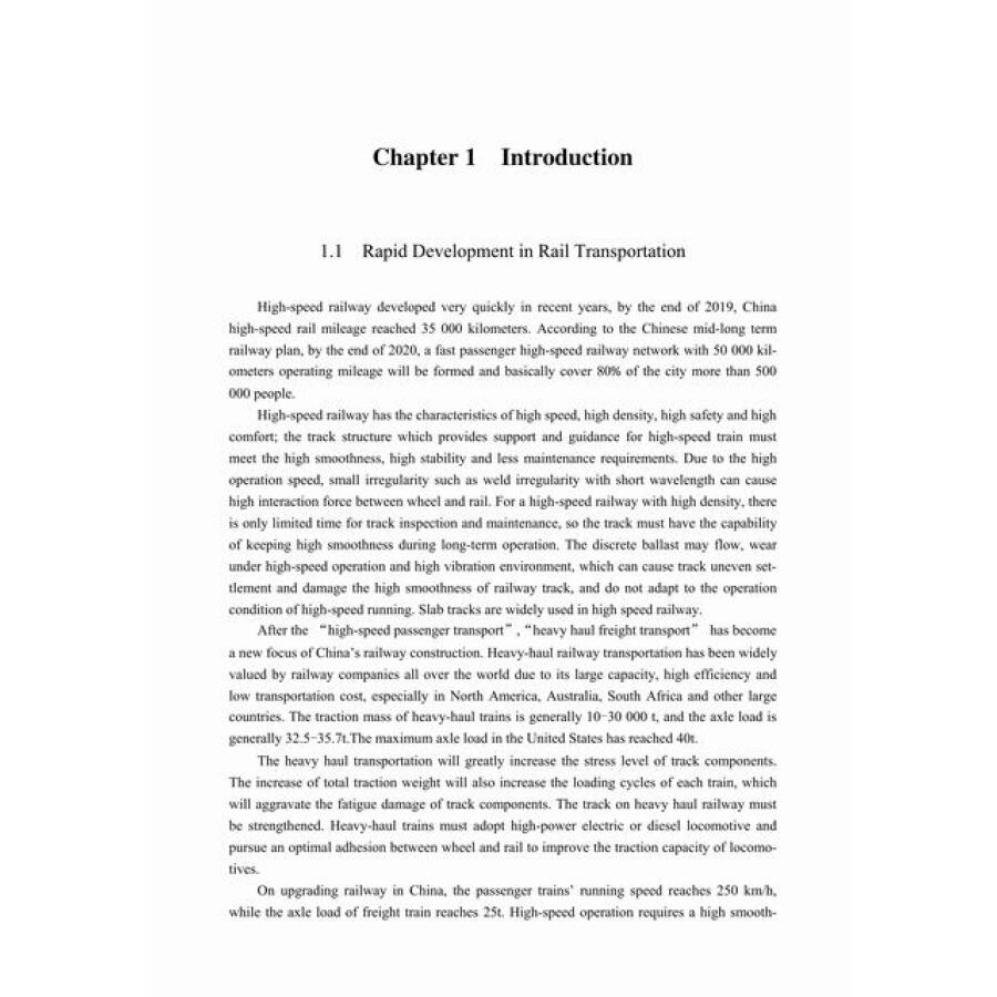 Sample pages of Railway Track Mechanics and Structure Design (ISBN:9787030661517)