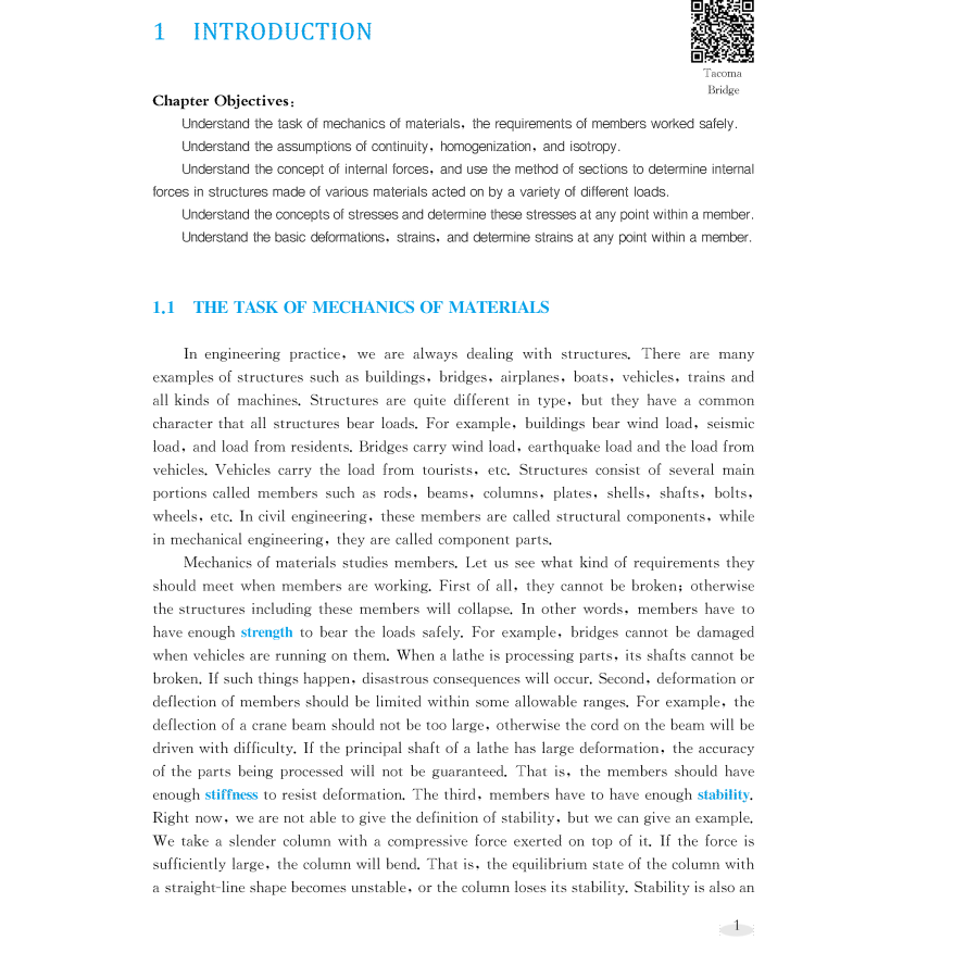 Sample pages of Mechanics of Materials (2nd Edition) (ISBN:9787560896762)