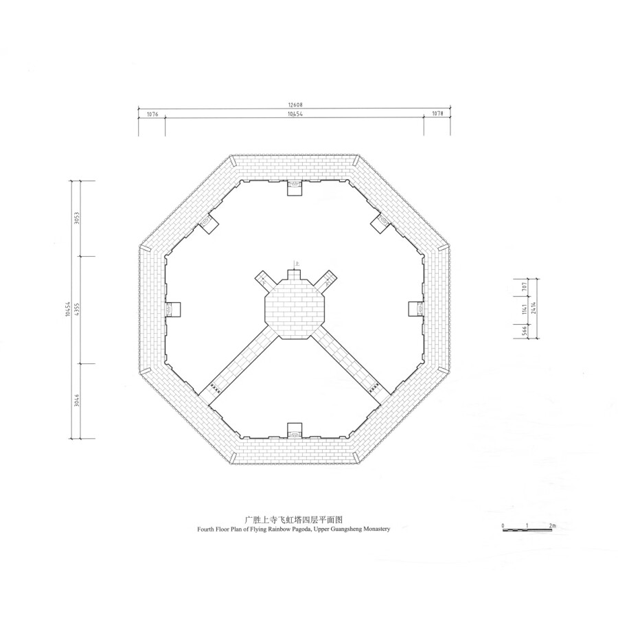 Sample pages of Traditional Chinese Architecutre Surveying and Mapping Series: Religions Architecutre - ARCHITECTURE COMPLEX OF HONGTONG (ISBN:9787112245598)