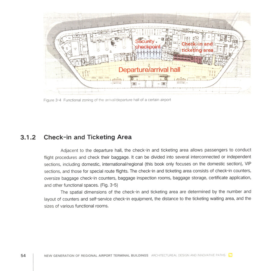 Sample pages of New Generation of Regional Airport Terminal Buildings： Architectural Design and Innovative Paths (ISBN:9787576512830)