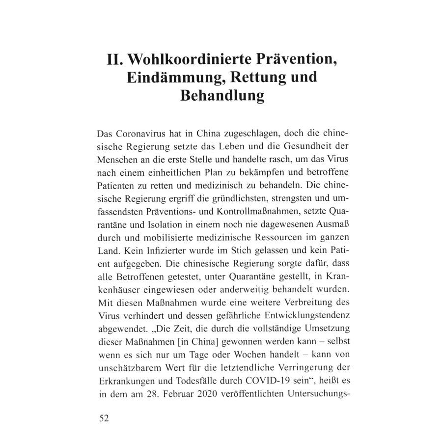 Sample pages of Chinas Aktionen zur Bek?mpfung der Covid-19-Epidemie (ISBN:9787119124575)