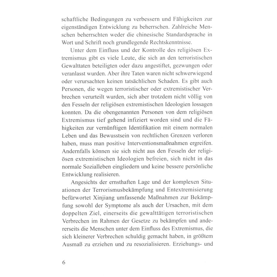 Sample pages of Die berufliche erziehungs- und Ausbildungsarbeit in Xinjiang (ISBN:9787119121253)