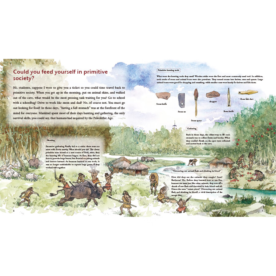 Sample pages of Illustrated History of Chinese Science & Technology: The Story of Farming (ISBN:9787508550527)