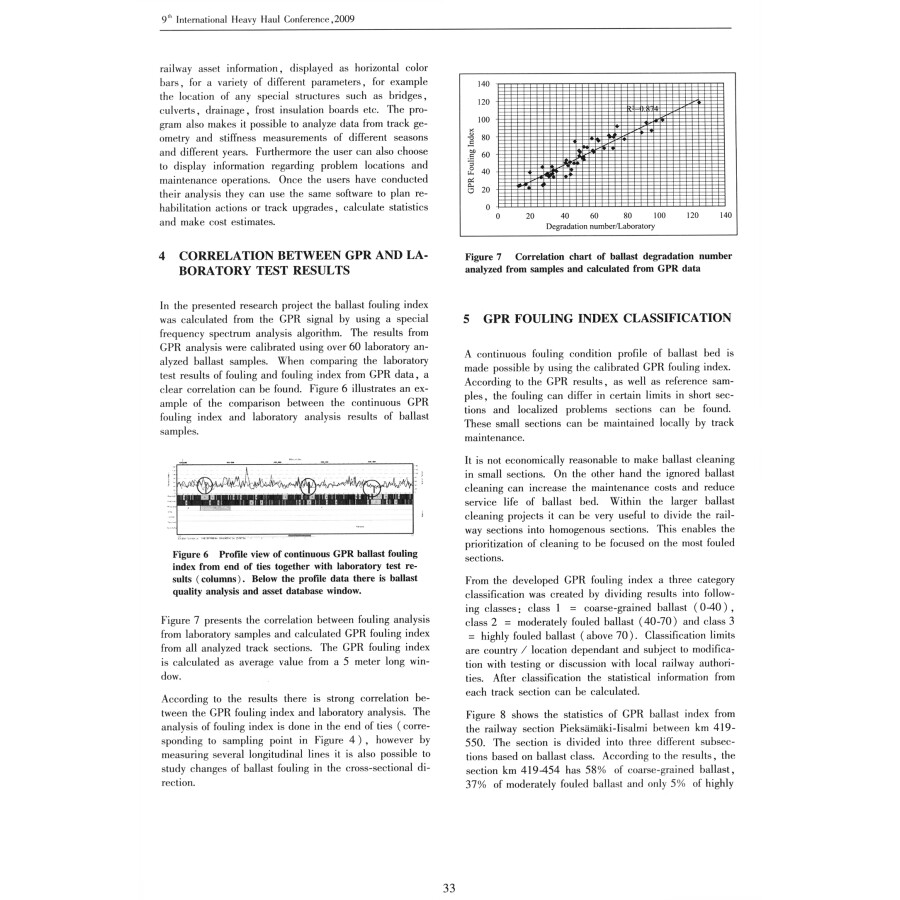 Sample pages of PROCEEDINGS: 9th International Heavy Haul Conference (ISBN:9787113101459)
