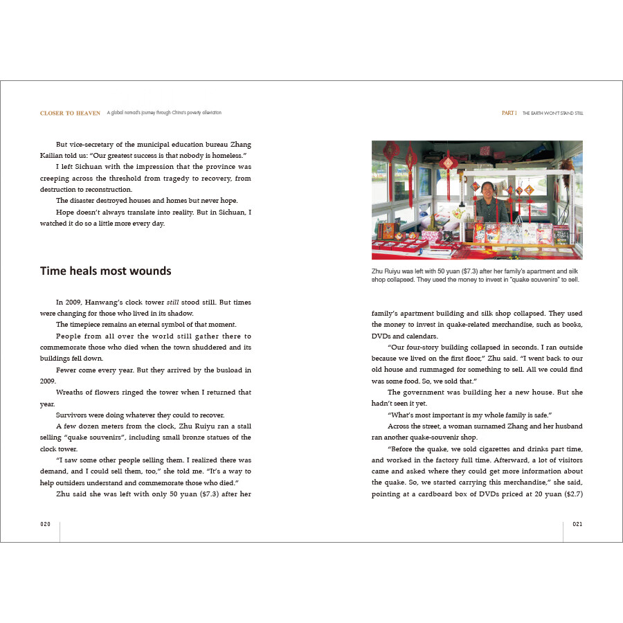 Sample pages of Marco Polo of the New Era: CLOSER TO HEAVEN - A Global Nomad's Journey Through China's Poverty Alleviation (ISBN:9787508548081)