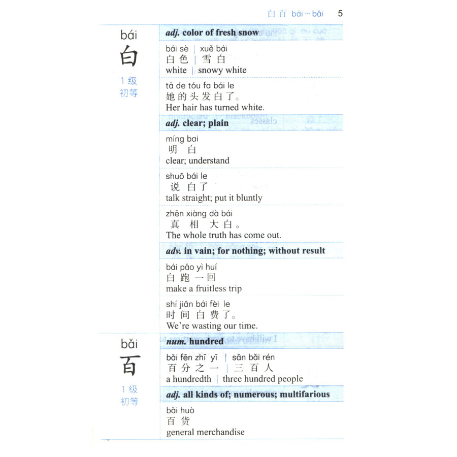 Sample pages of Essential Chinese Dictionary (2nd Edition) (ISBN:9787521353129)