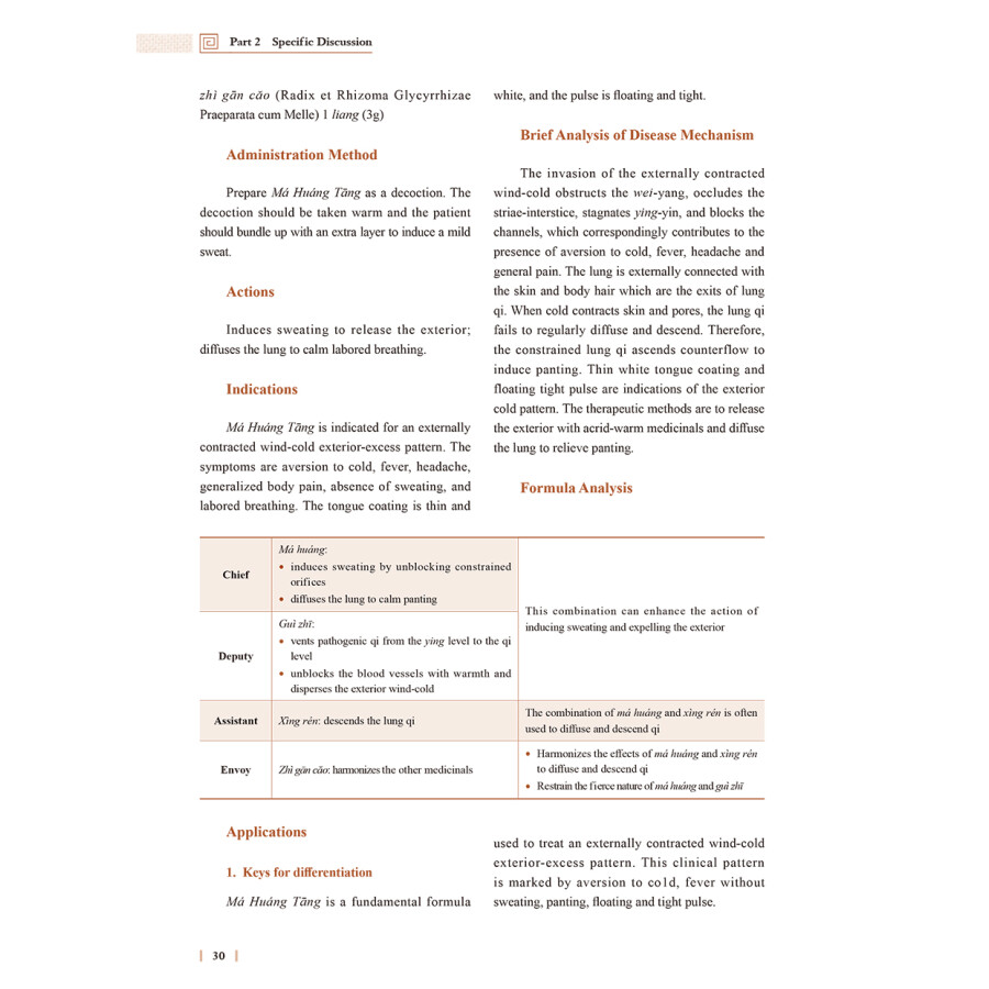 Sample pages of Chinese Medical Formulas (3rd Edition) (ISBN:9787117323598)