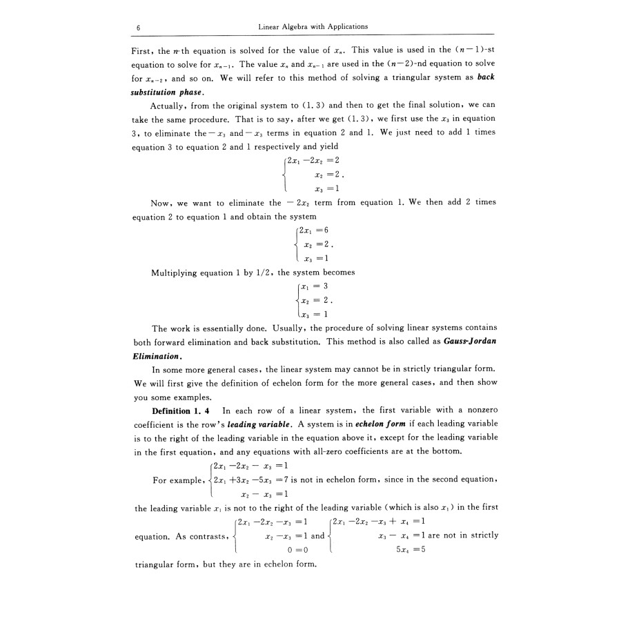 Sample pages of Linear Algebra with Applications (ISBN:9787562964742)